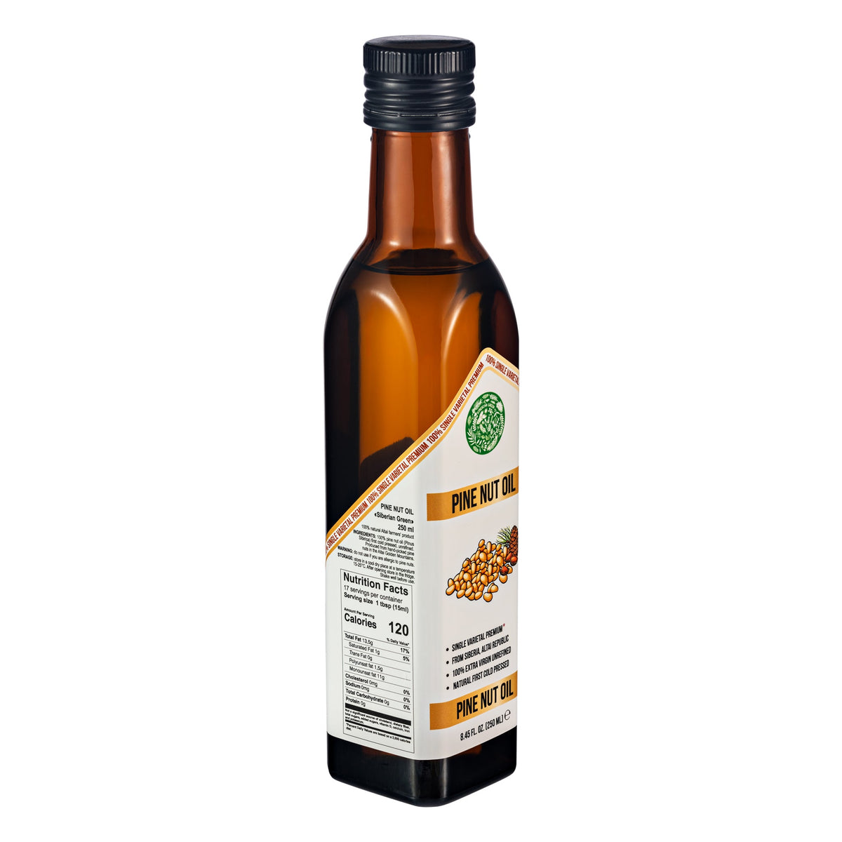 Siberian Green Products Bio-Kiefernnussöl - 250ml Vorteile