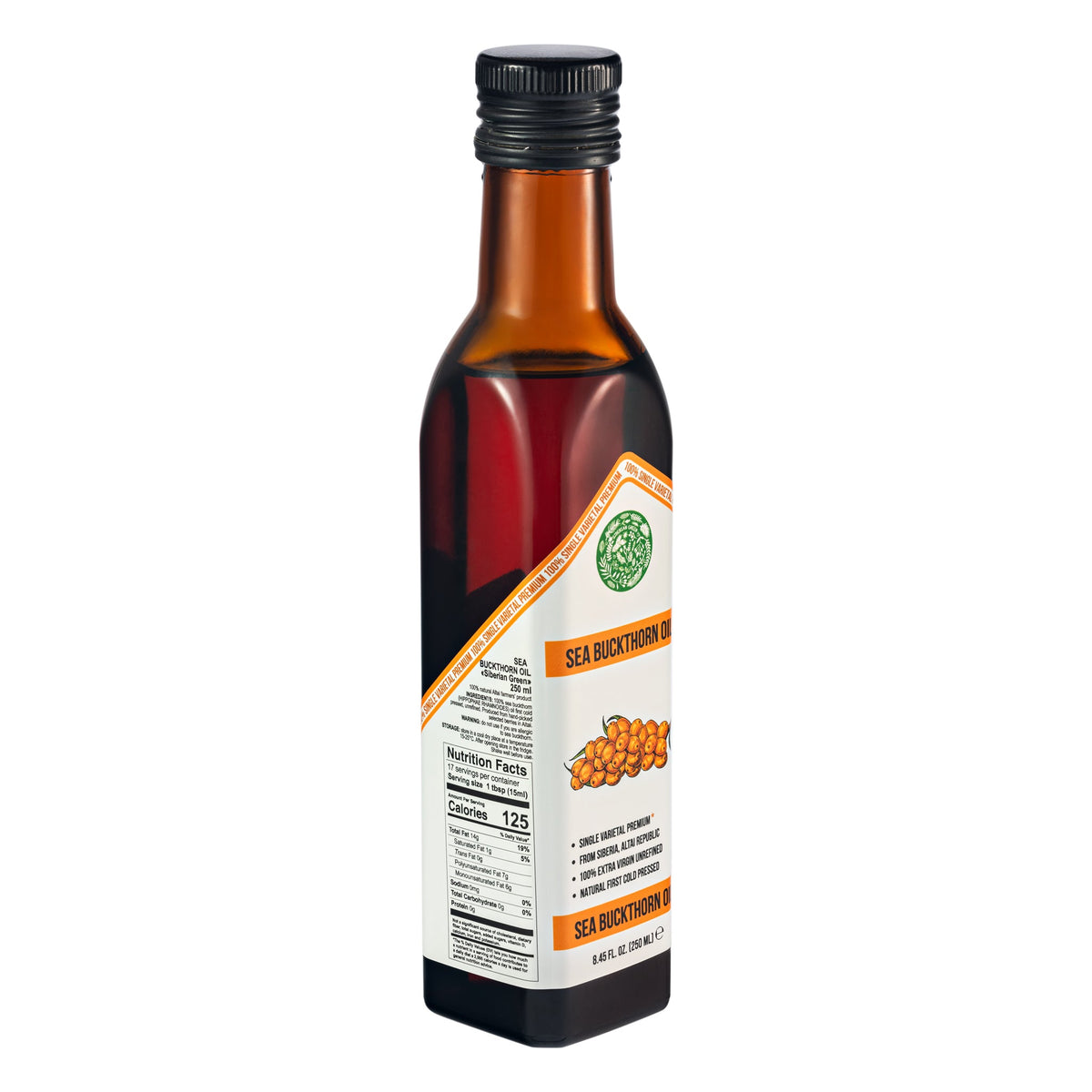 Kaltgepresstes, sortenreines, lebensmitteltaugliches Öl zum Kochen, 