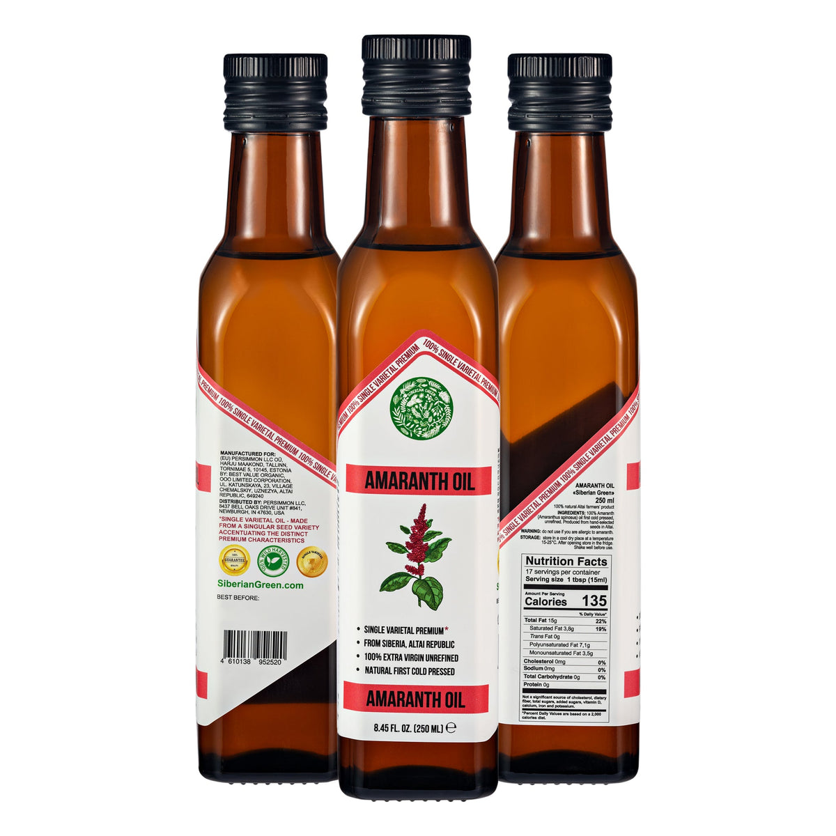 Sibirisches Grünes Amaranthöl- 250ml 