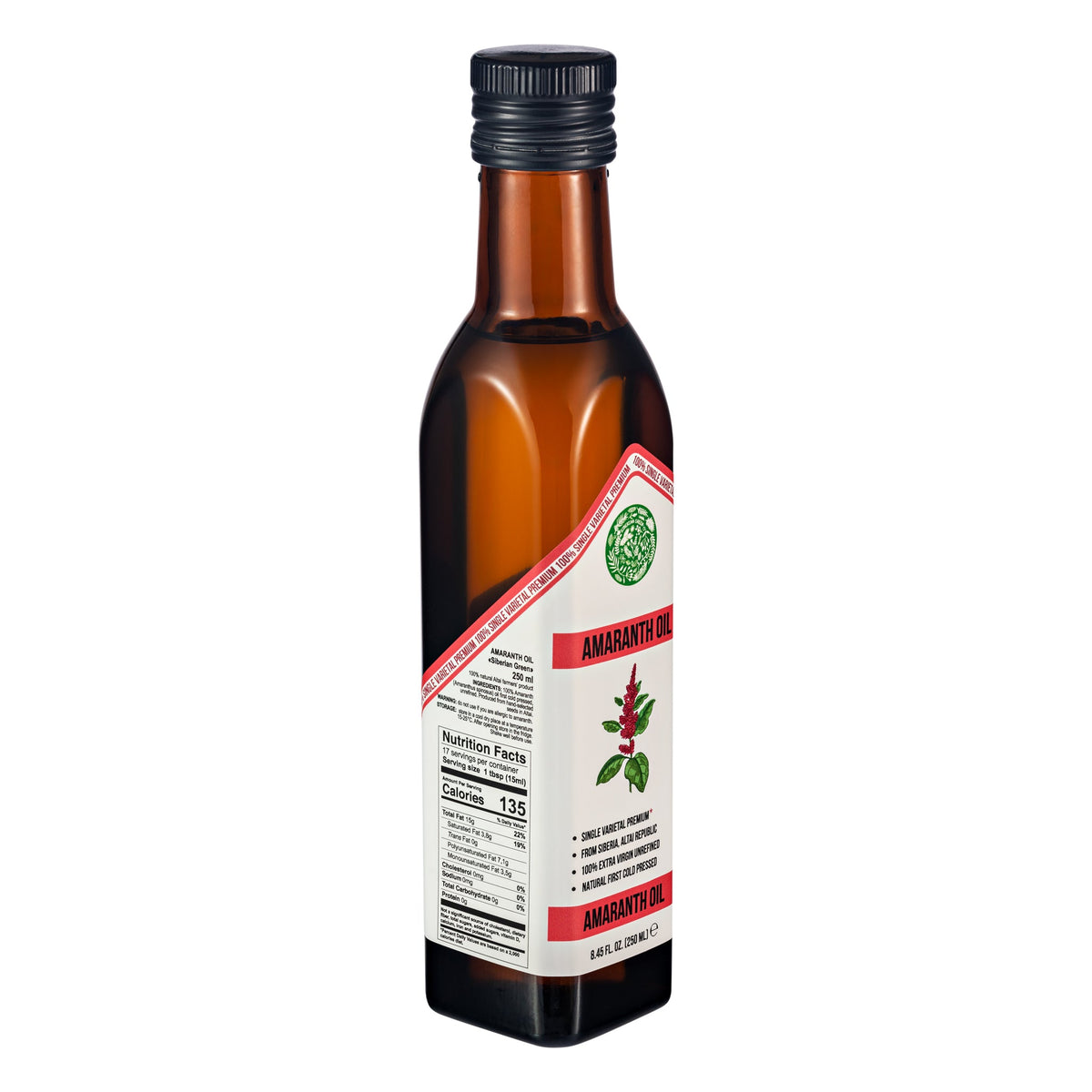 Amaranthöl - 250ml Premium Glasflasche kaltgepresst