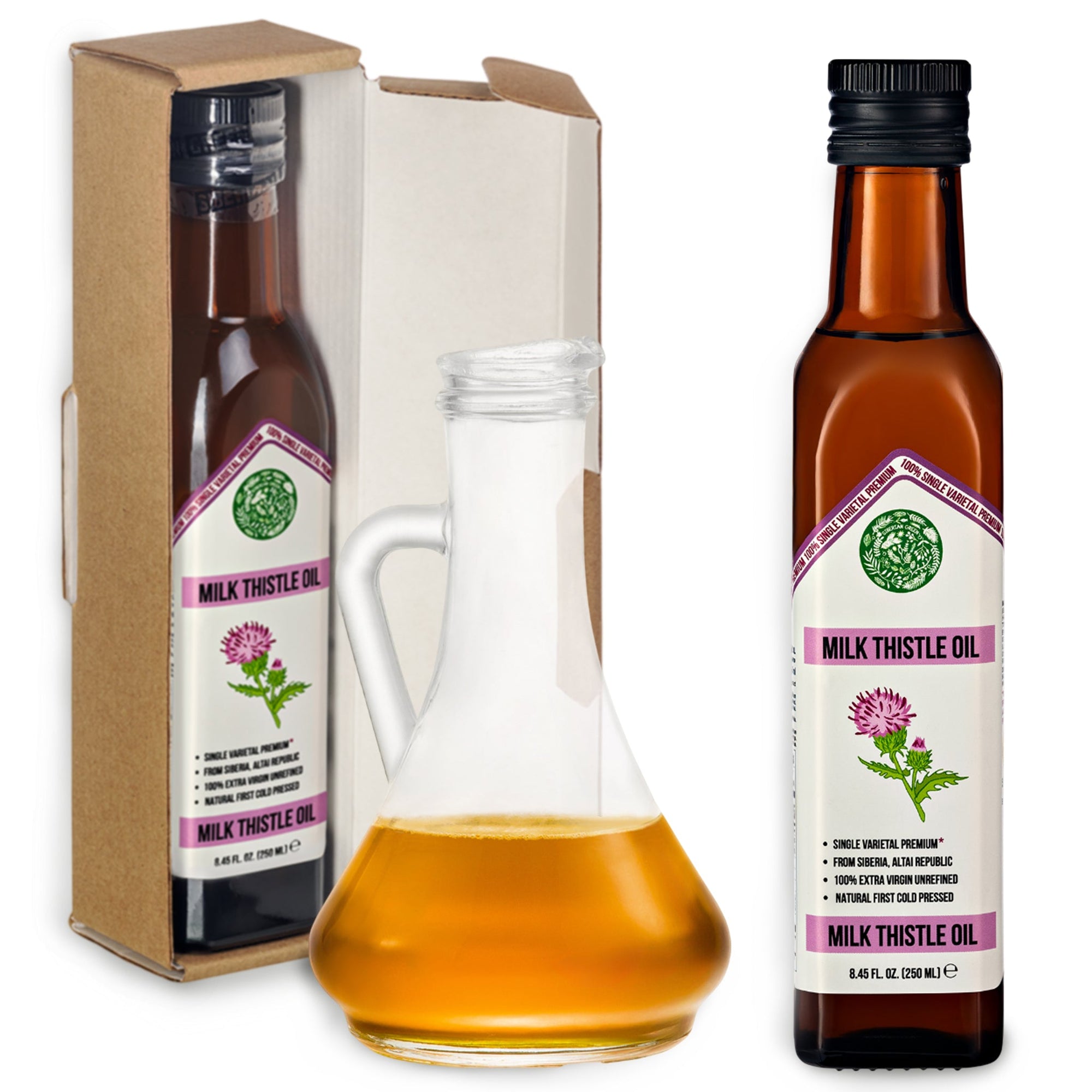 Kaltgepresstes Mariendistelöl 250ml 