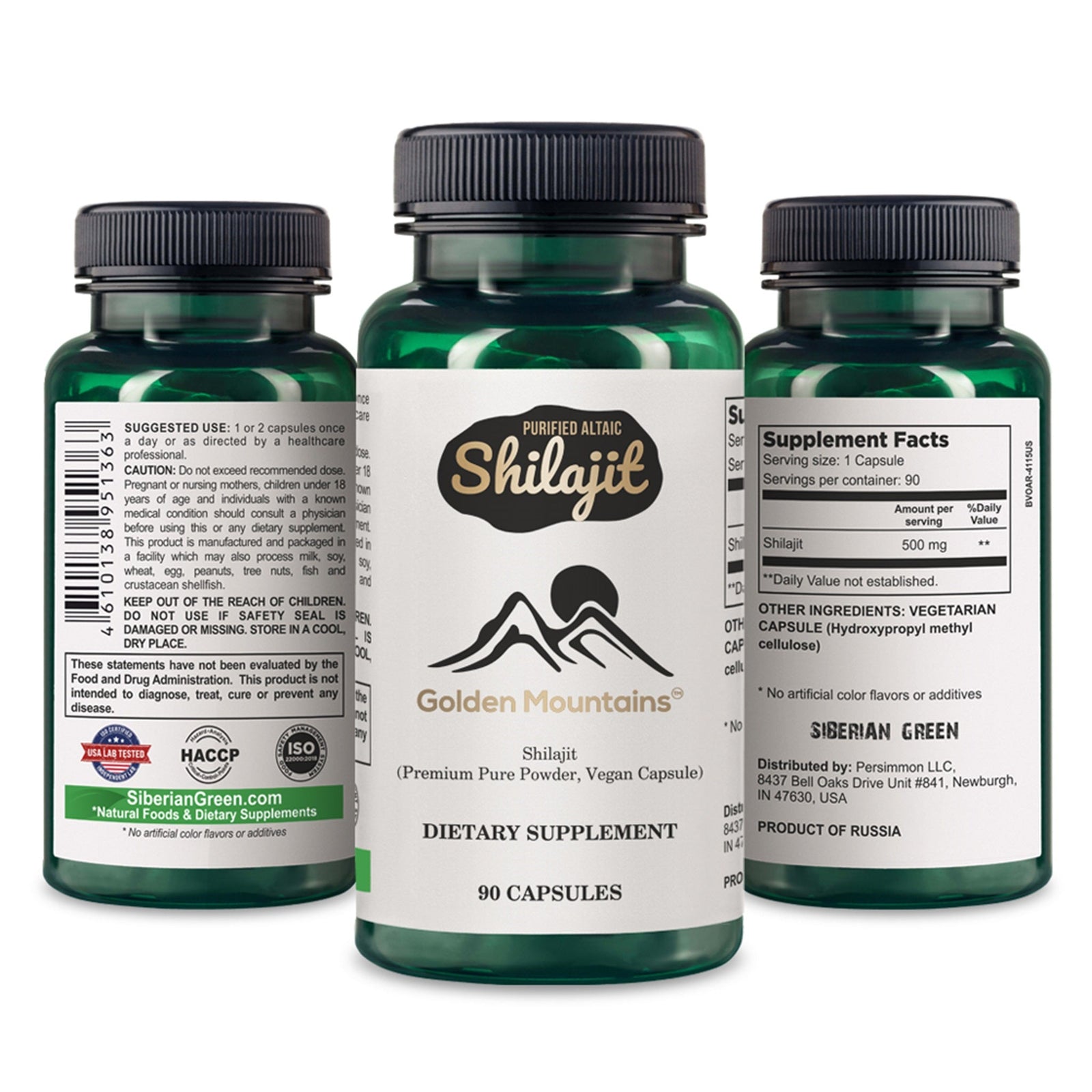 Goldene Berge Shilajit Tabletten
