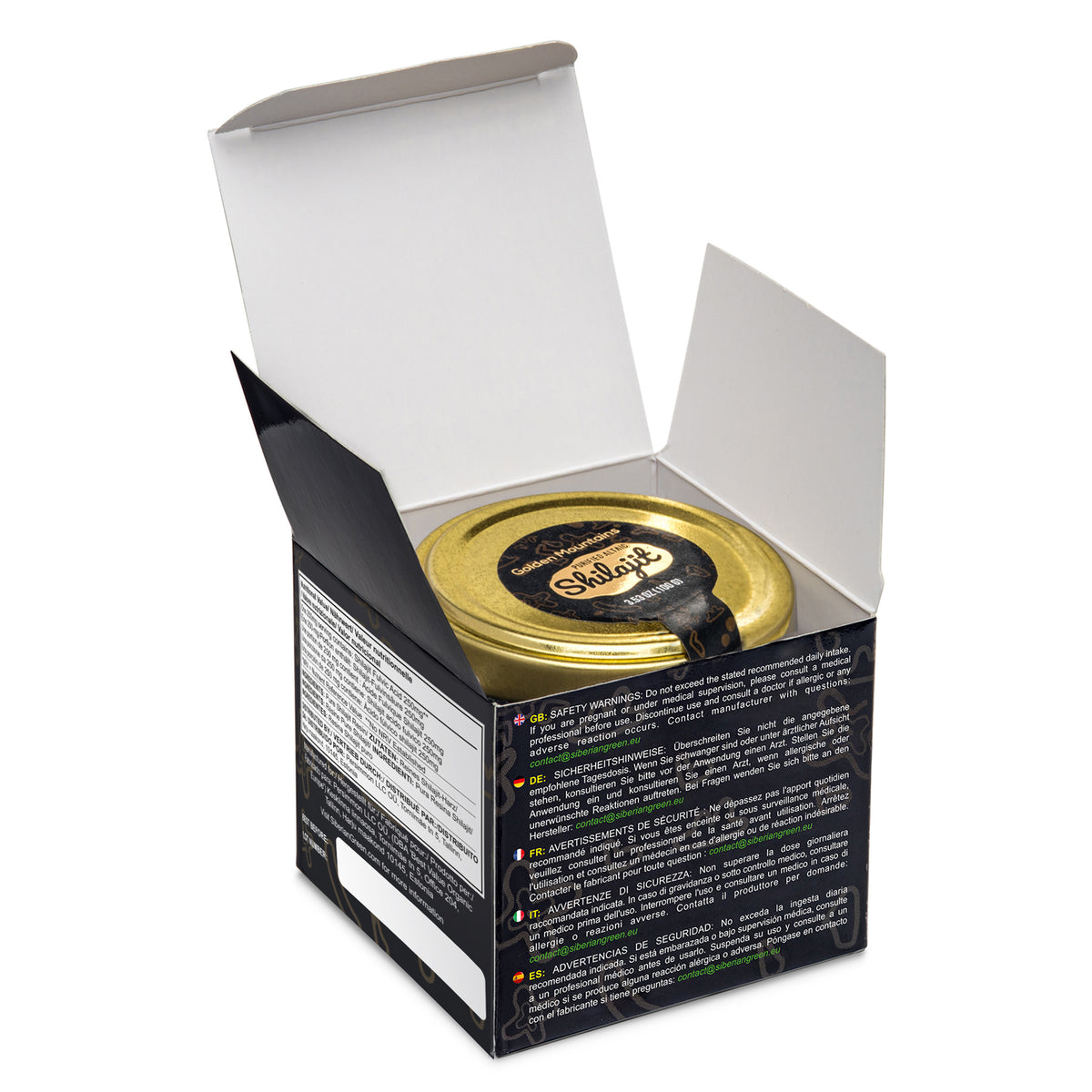 Golden Mountains Shilajit Harz - Reine altai-sibirische Kraft