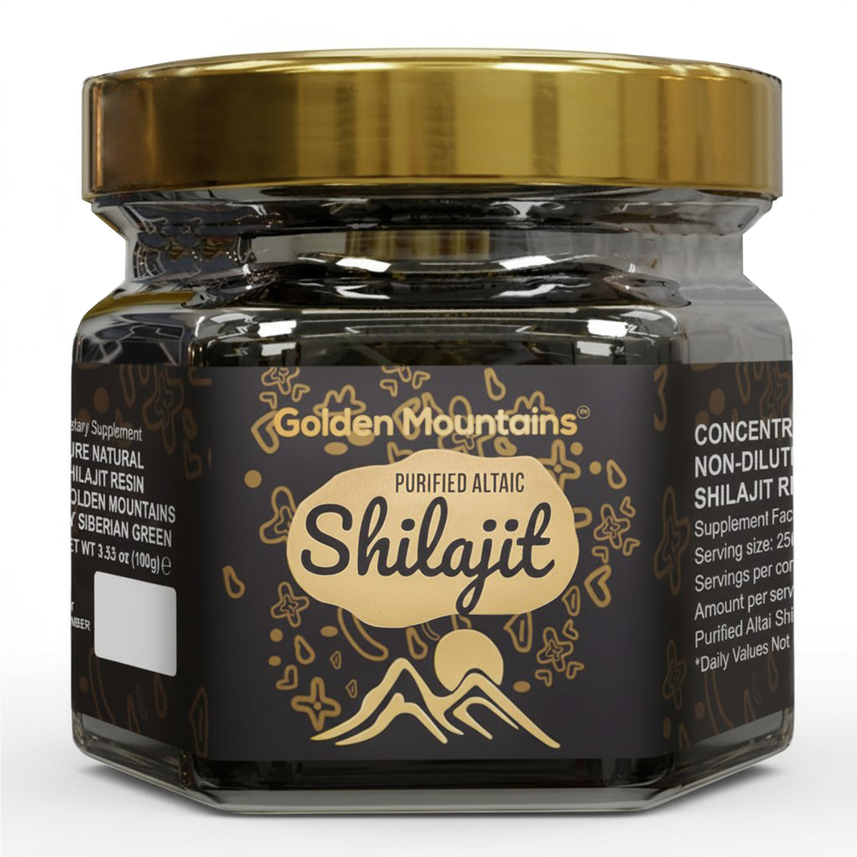 Golden Mountains Shilajit Harz - Reine altai-sibirische Kraft