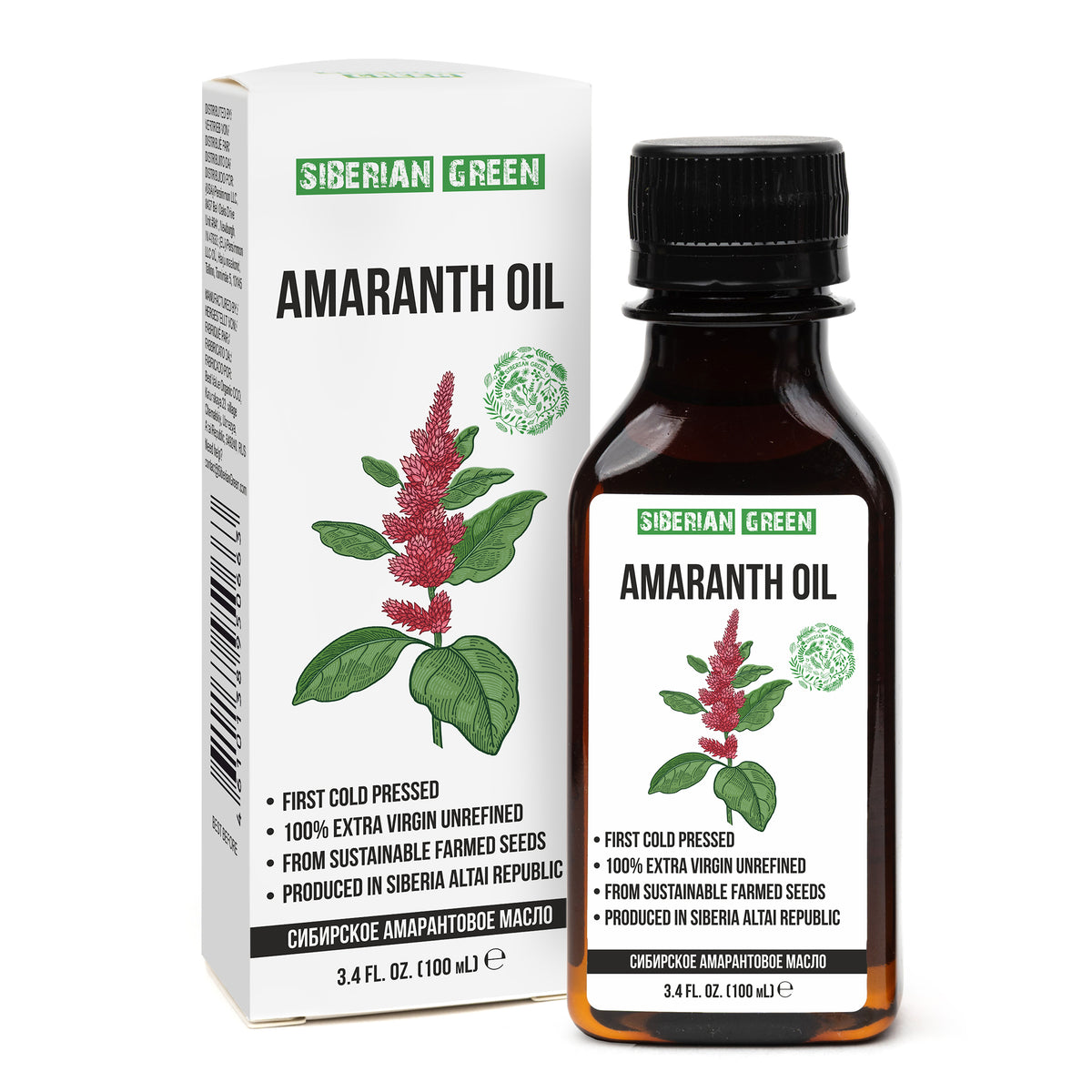 Hochwertiges sibirisches Amaranthöl - 100 ml