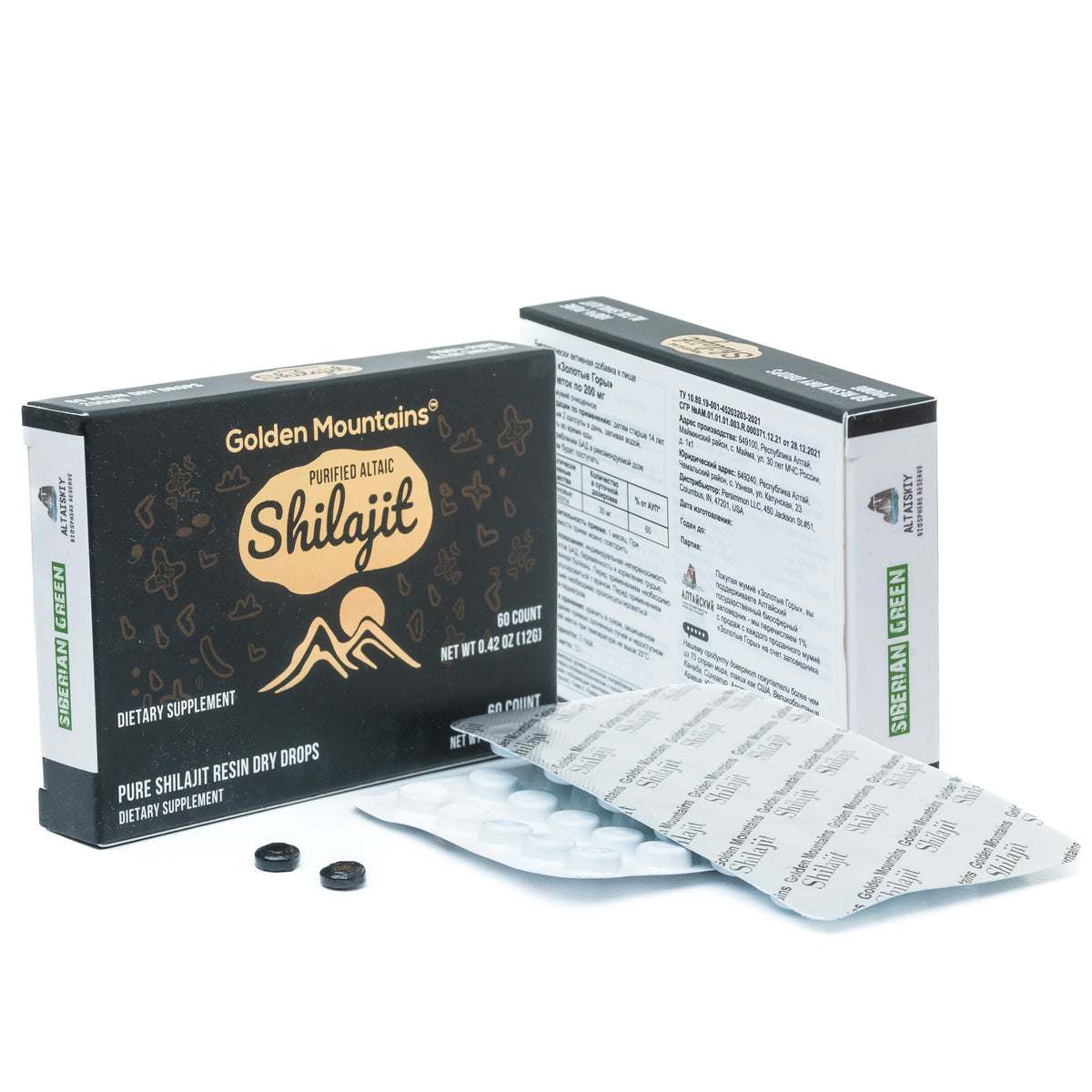 reines Shilajit-Harz aus Altai