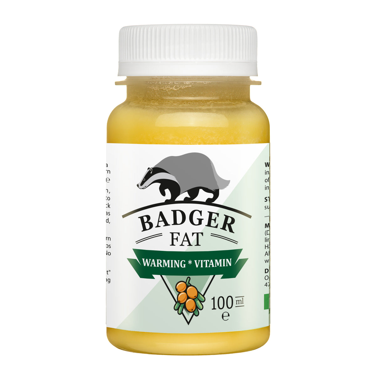 Badger Fettcreme mit Sanddorn & Kiefernharz - 100ml