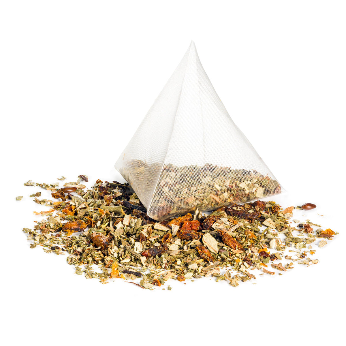 Roher Sanddorn Beeren- und Blatt-Tee 