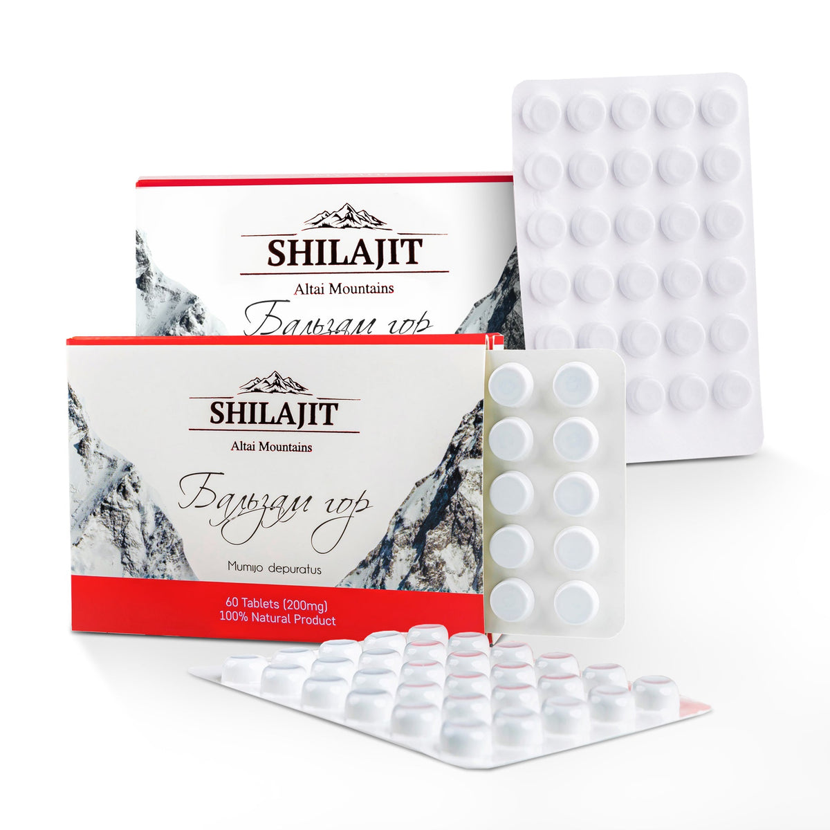 Bergbalsam Reines Altai Shilajit-Harz 