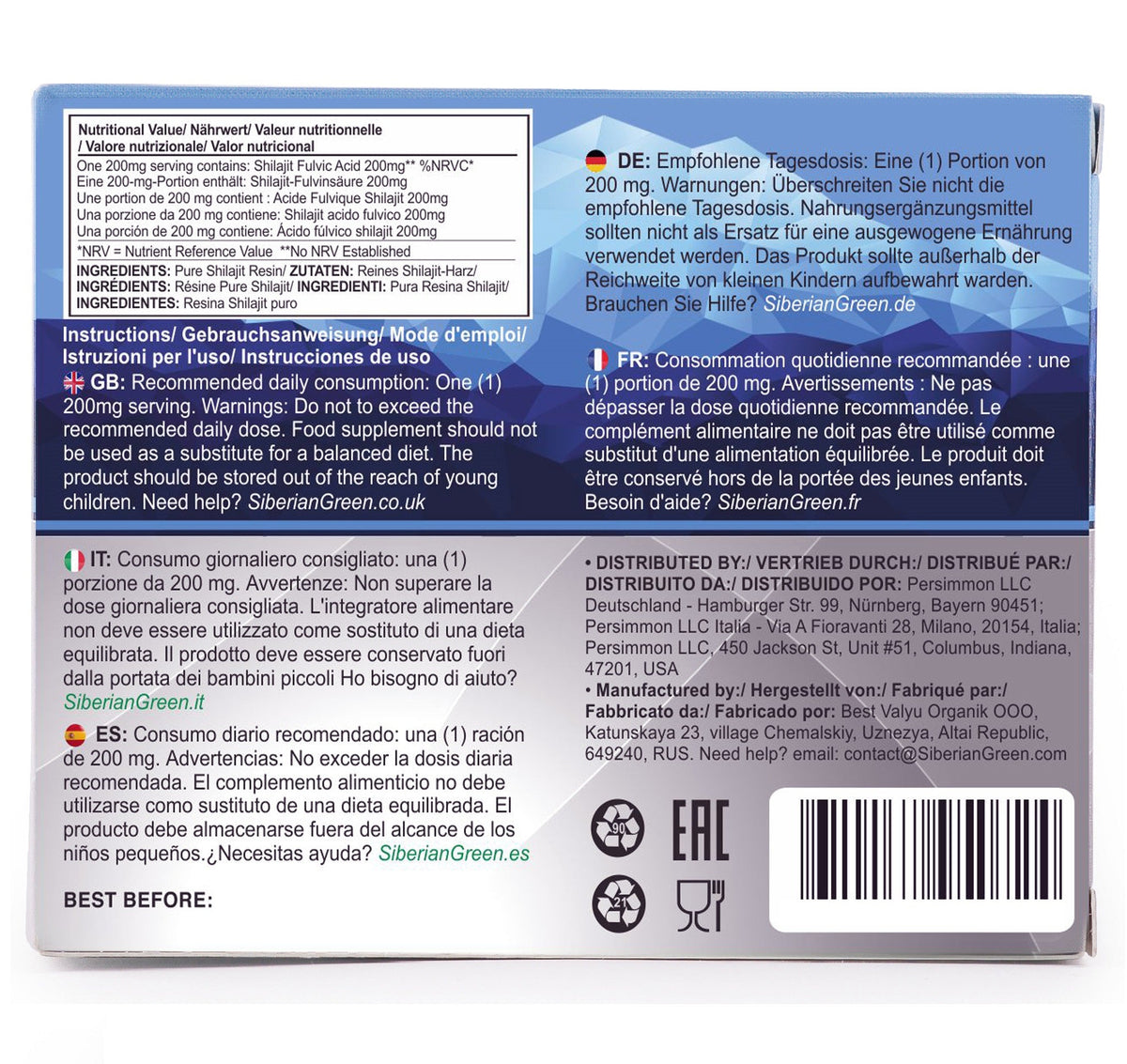 beste Shilajit Mumie