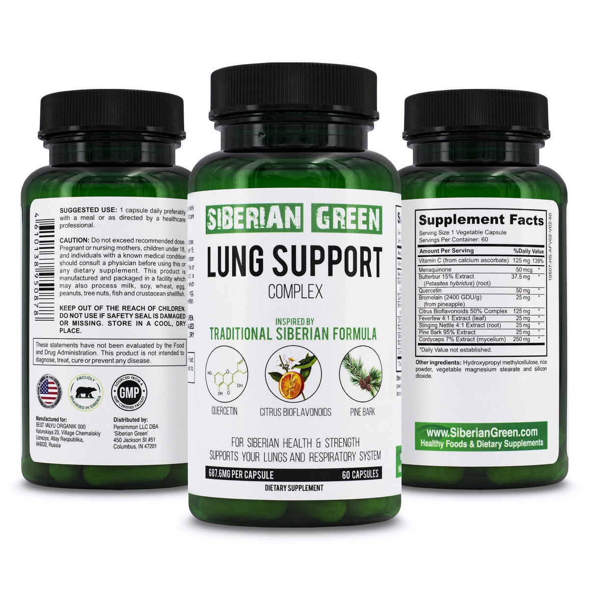 Quercetin zur Unterstützung der Lunge