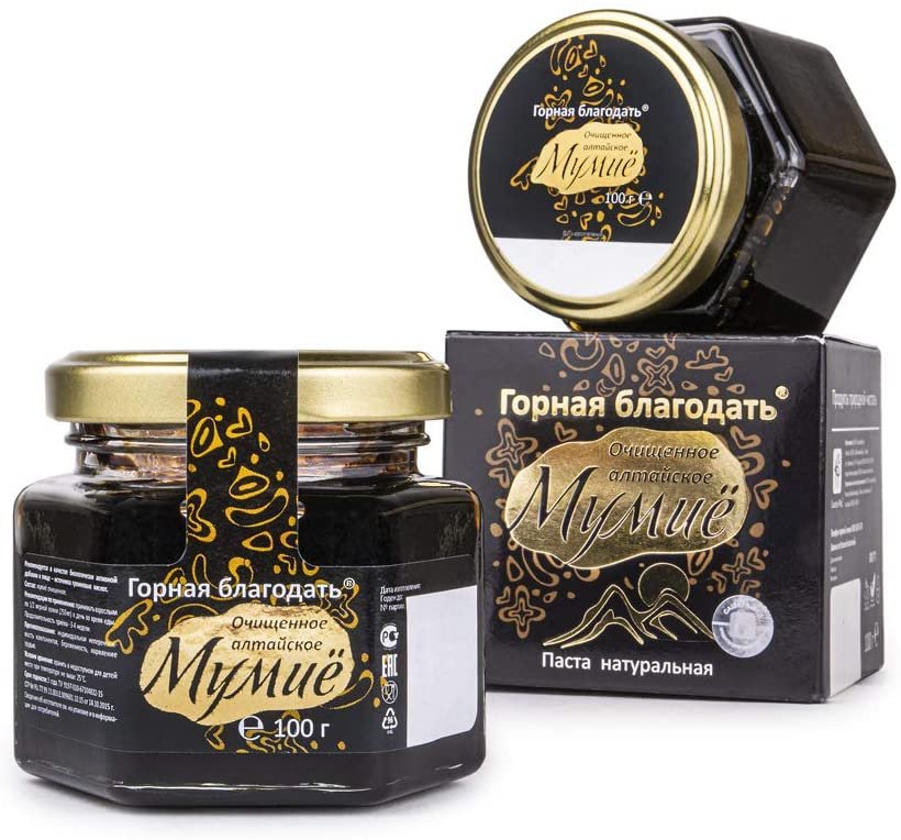 Reines sibirisches Shilajit-Harz